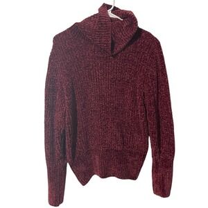𝅺romeo & Juliet Dark Red Ultra Plush Sweater w/Turtleneck